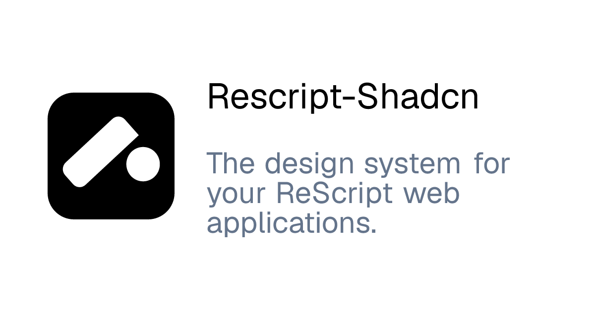 @rescript-shadcn preview